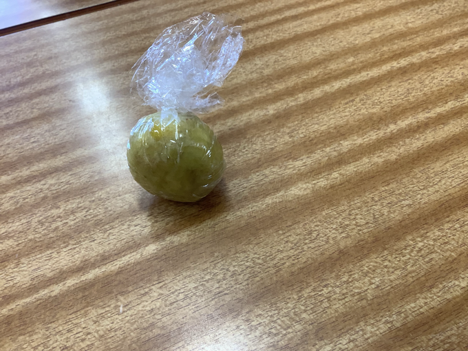 おいしそうなちゃきんになったよ