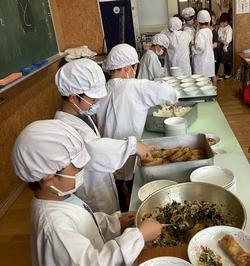盛り付け