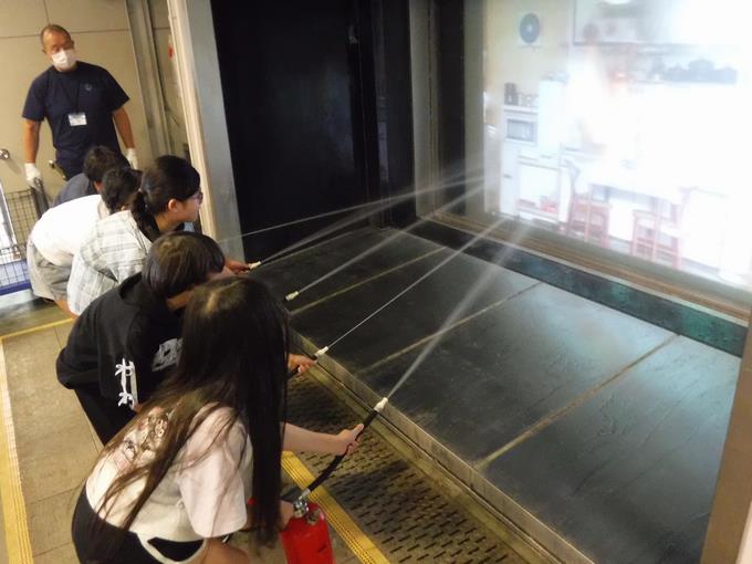 消火器体験