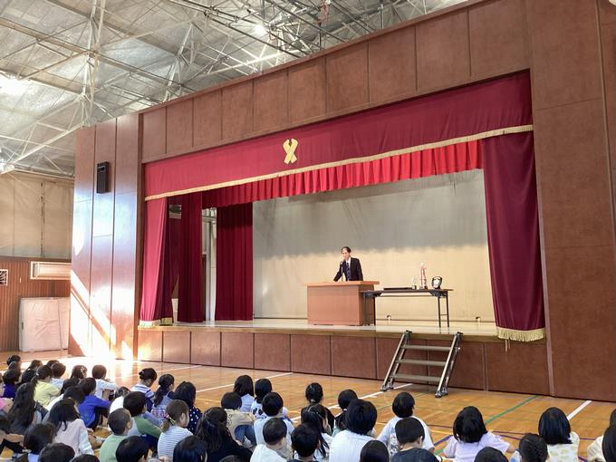 校長の話