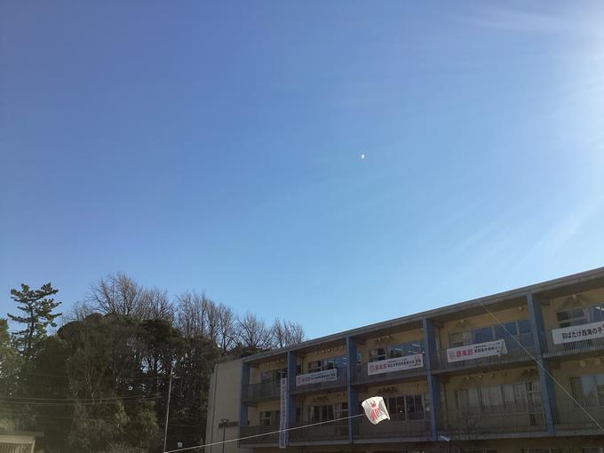 見えなくなるくらい高くあがったよ