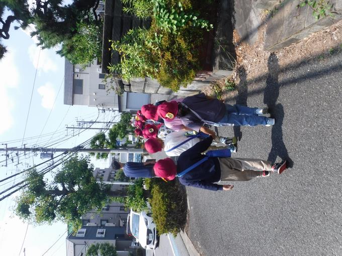 公園へ向かう道中