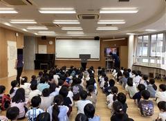 学年主任の先生のお話