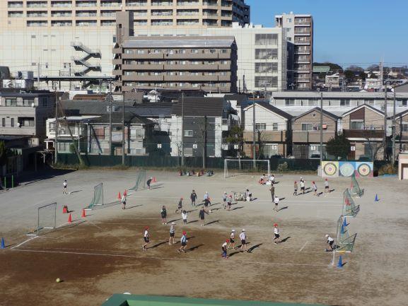 寒さに負けず!