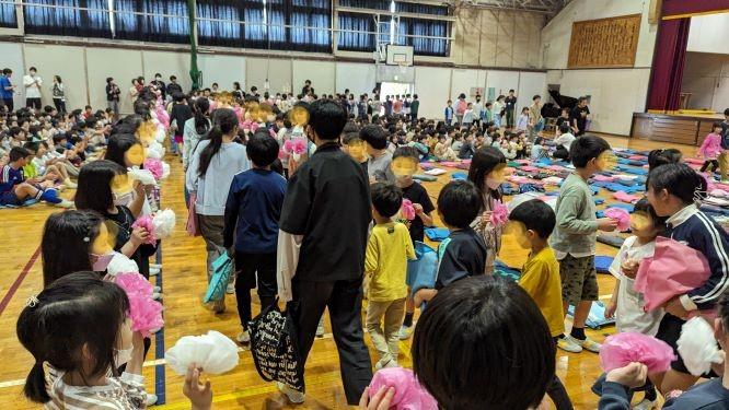 入場のようす