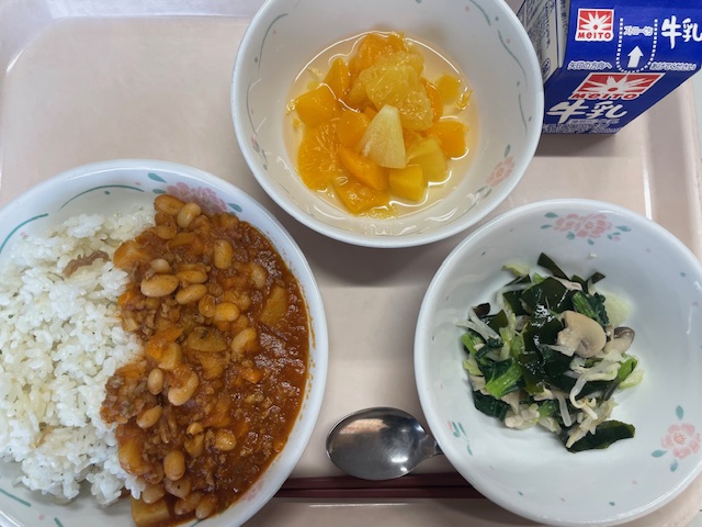 1日の給食