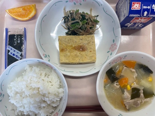 8日の給食