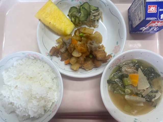 16日の給食