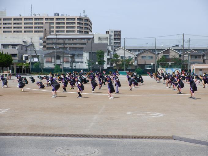 6年生昨日の練習