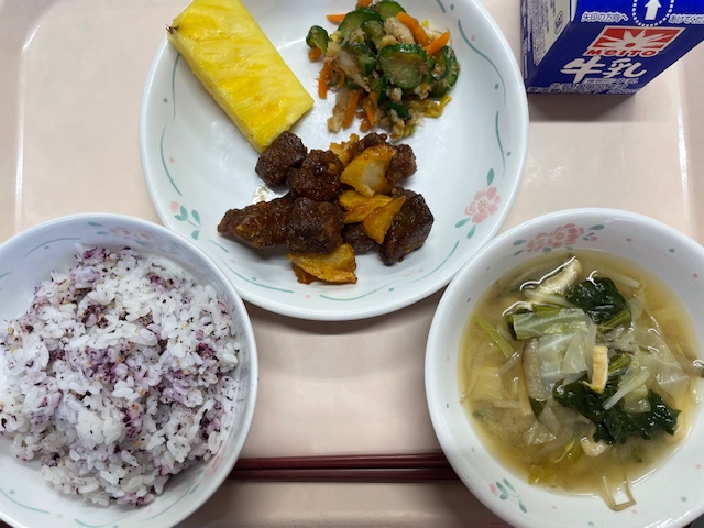 30日の給食