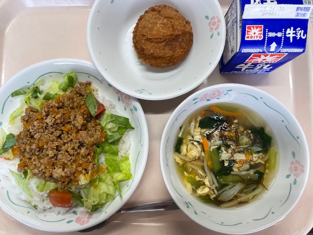 23日の給食
