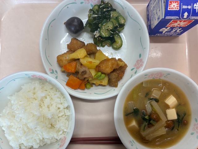 18日の給食