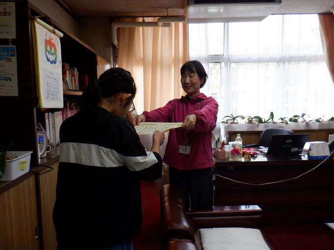 本当は素敵な笑顔を載せたいところですが・・