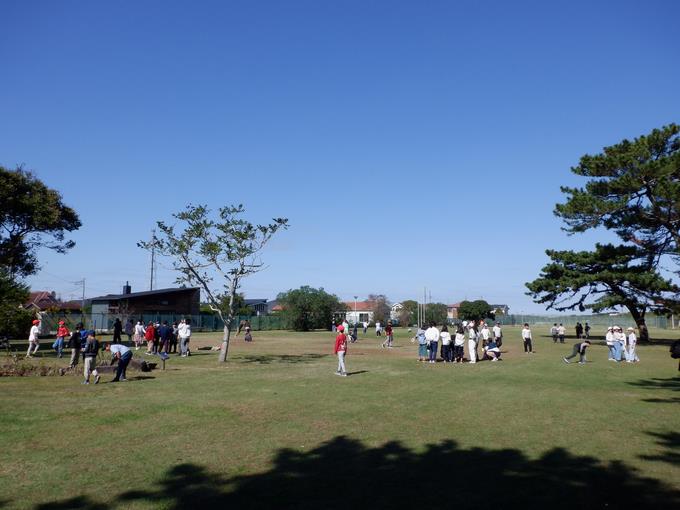 自然の家の広場