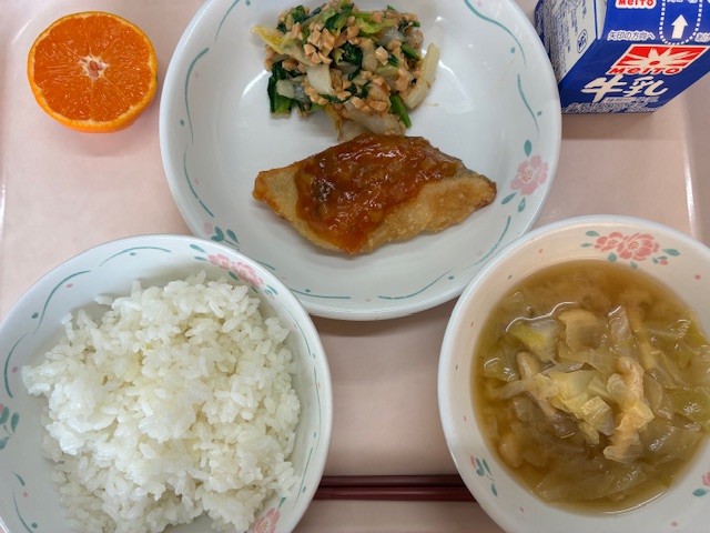 1日の給食