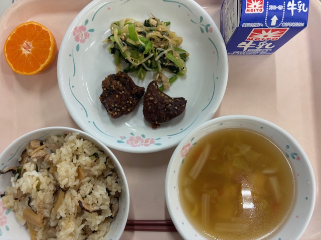 5日の給食