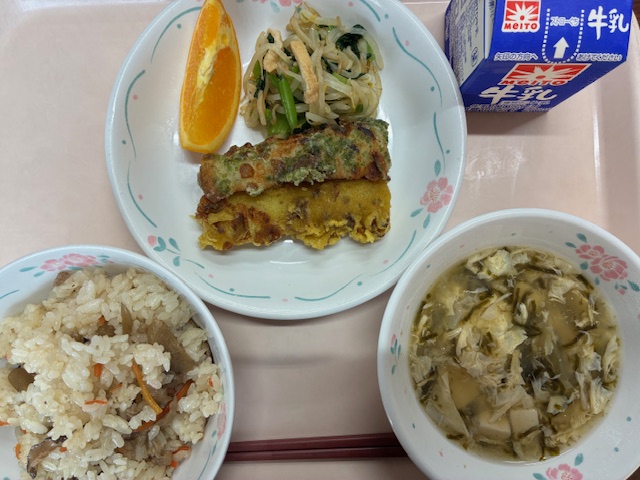 16日の給食