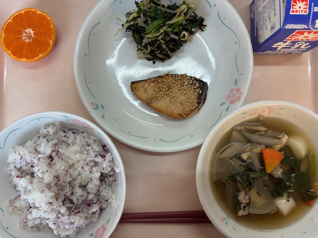 9日の給食