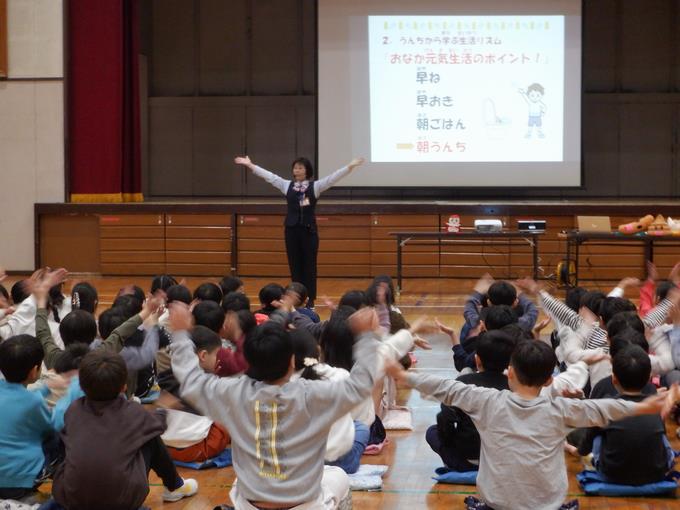 おなか元気生活の４つのポイント
