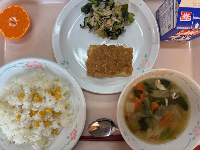 19日の給食