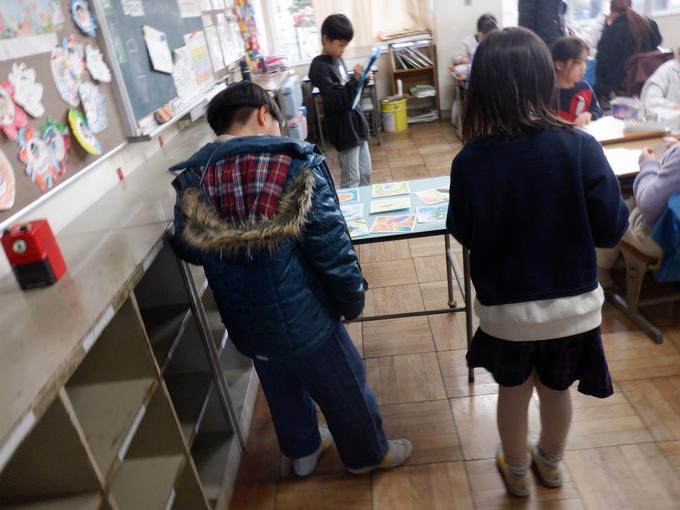 パステルアート作品の展示も