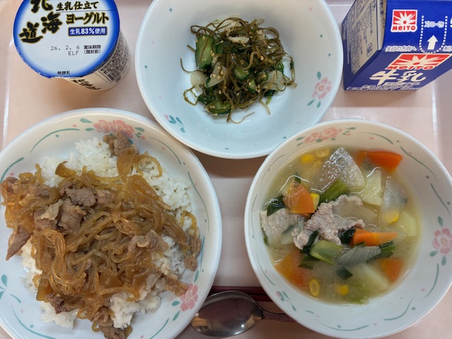 26日の給食