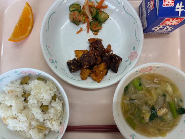 19日の給食