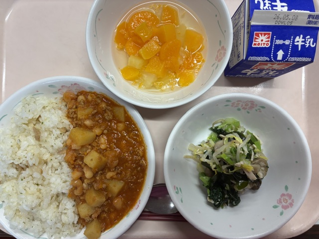 1日の給食