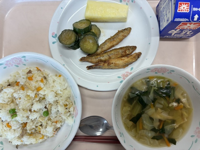 18日の給食