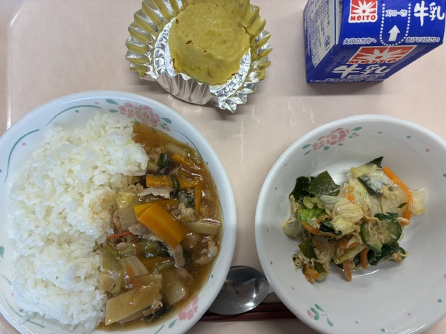 1日の給食