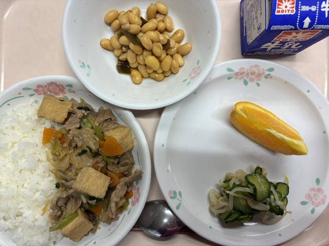 18日の給食