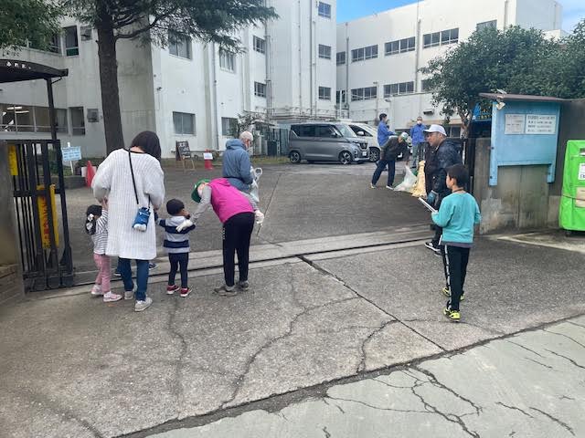 大穴小の子供たちも参加しましhた