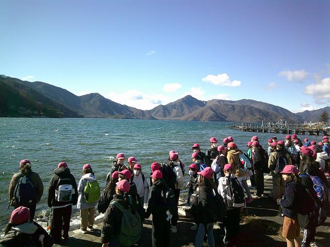 中禅寺湖畔の散策