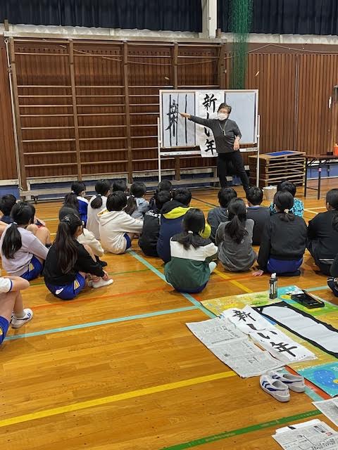 1文字1文字、コツを伝授してくださいます