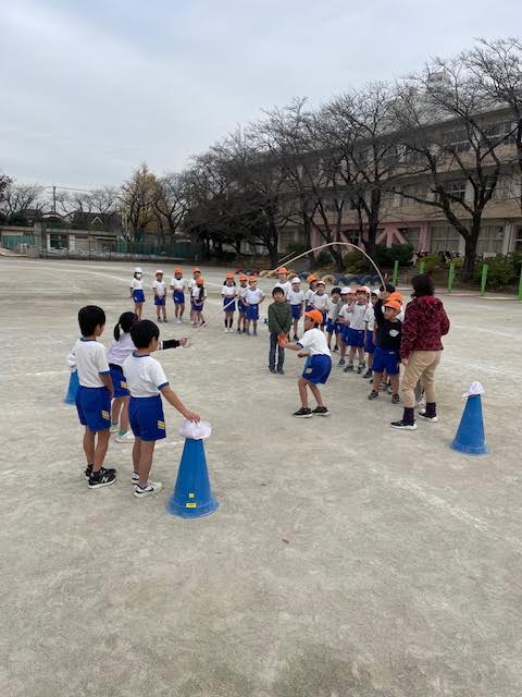 長縄跳び