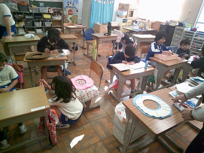みんなでお裁縫