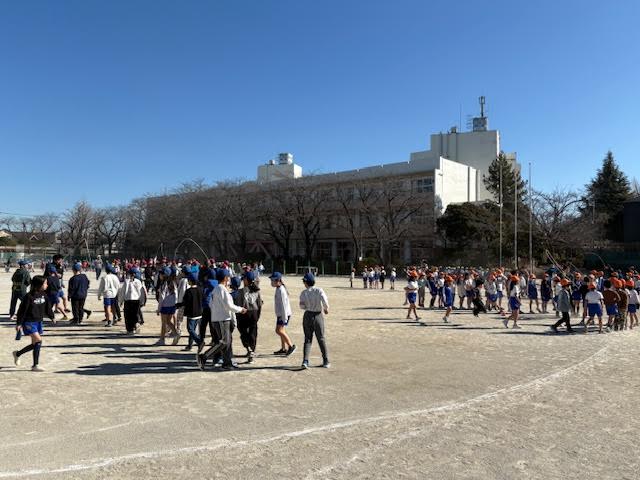 練習の成果を発揮します