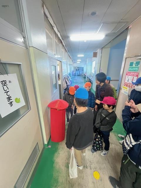 ポストを設置させてもらいました