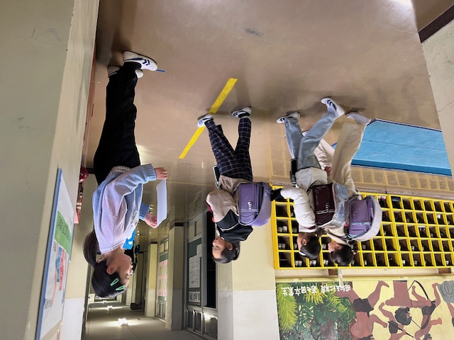 みんな元気にあいさつできていますか？