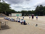 ソフトボール投げ