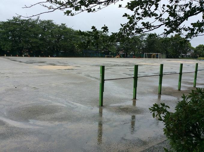 校庭の様子