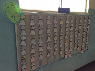 ６年学年掲示板