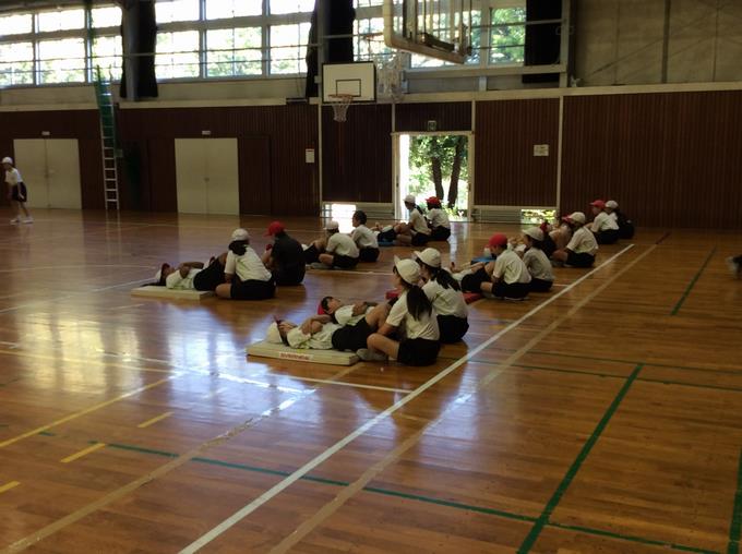 朝運動の風景③