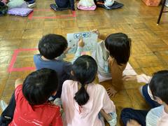 グループごとに話し合い
