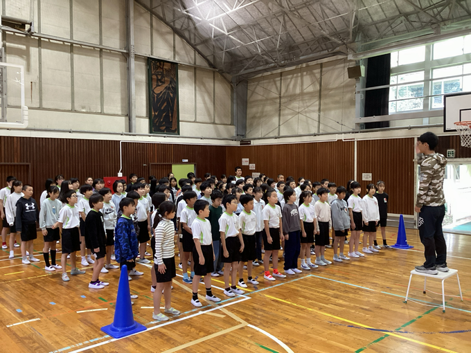 合唱練習の様子