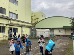 避難の様子