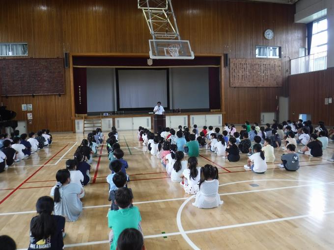 校長先生のお話