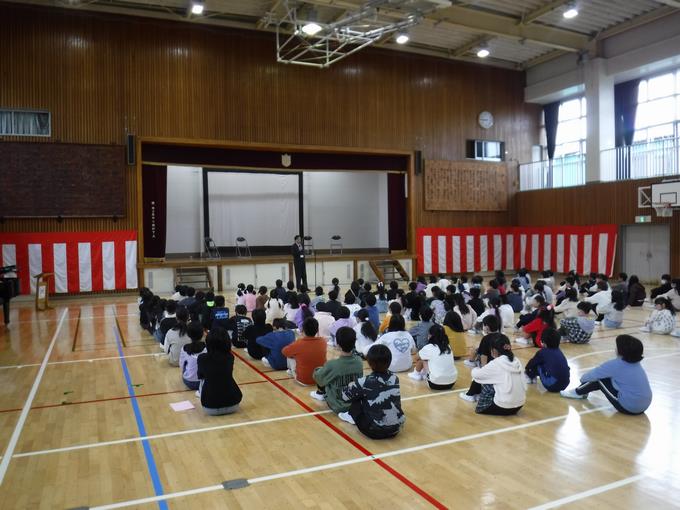 始業式での校長先生のお話