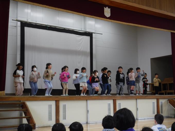 2年生から歓迎の言葉