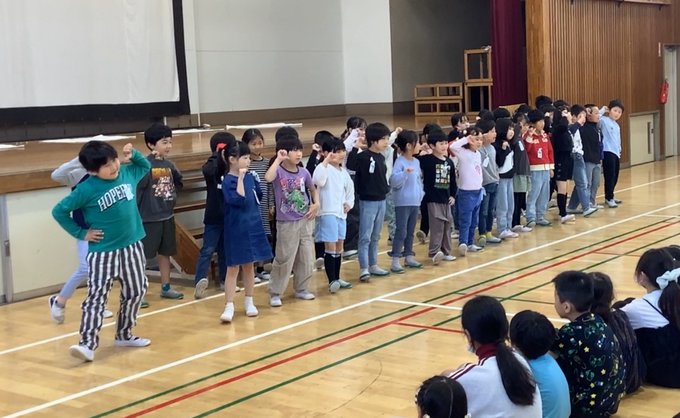 2年生から歓迎の言葉